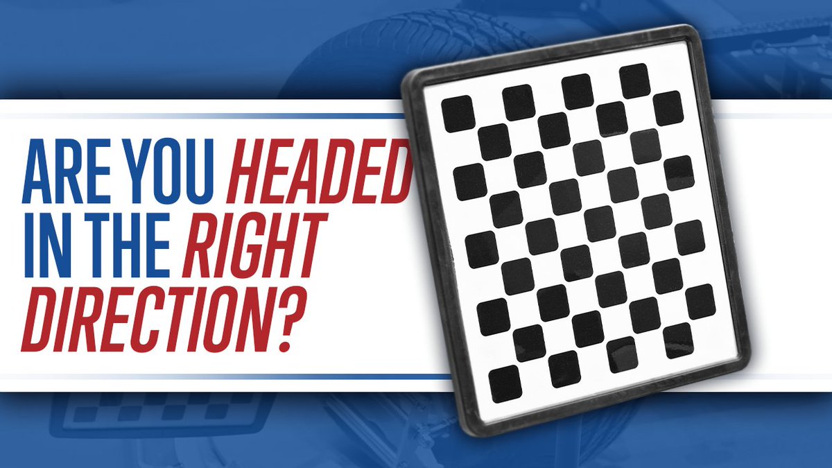 Poor alignment can cause your vehicle to pull to the side. Make sure you're heading the right direction!