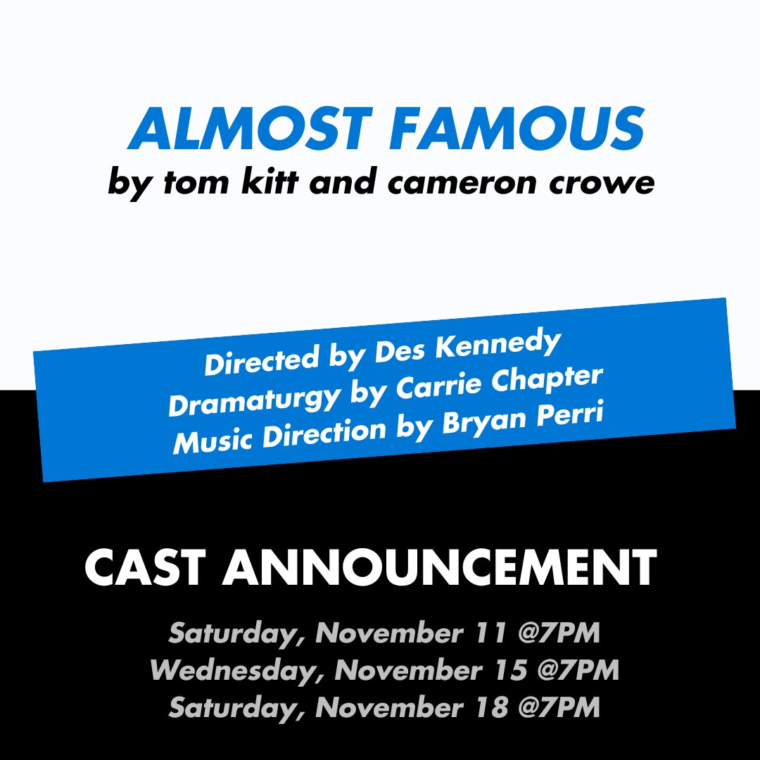 ALMOST FAMOUS On Broadway - P/reviews Thread