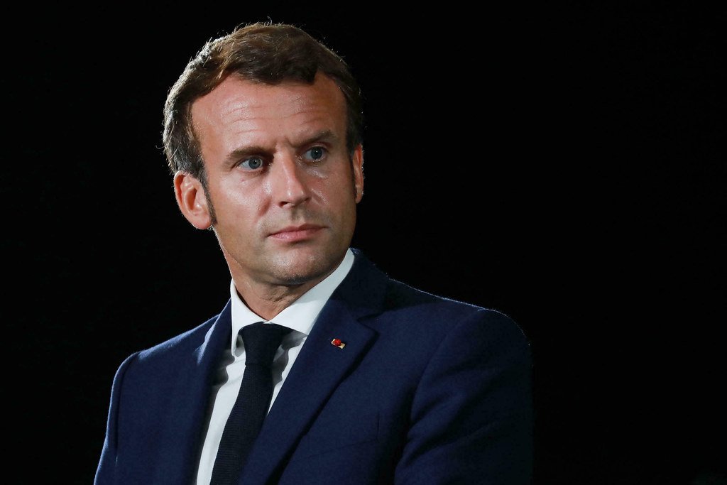 BREAKING: France's president Macron tells BBC that 'Civilians are bombed - de facto. These babies, these ladies, these old people are bombed and killed. So there is no reason for that and no legitimacy. So we do urge Israel to stop'.