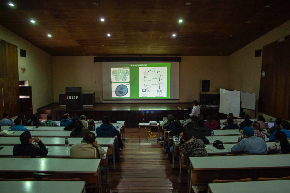 INIAPECUADOR's tweet image. #Pichincha | Junto a Agripac y Ecuaquímica, llevamos a cabo dos días de capacitaciones en la Estación Exp. Santa Catalina para fortalecer las capacidades en el manejo de campos de multiplicación, fisiología, normativa actual y almacenamiento en la producción de semillas.
