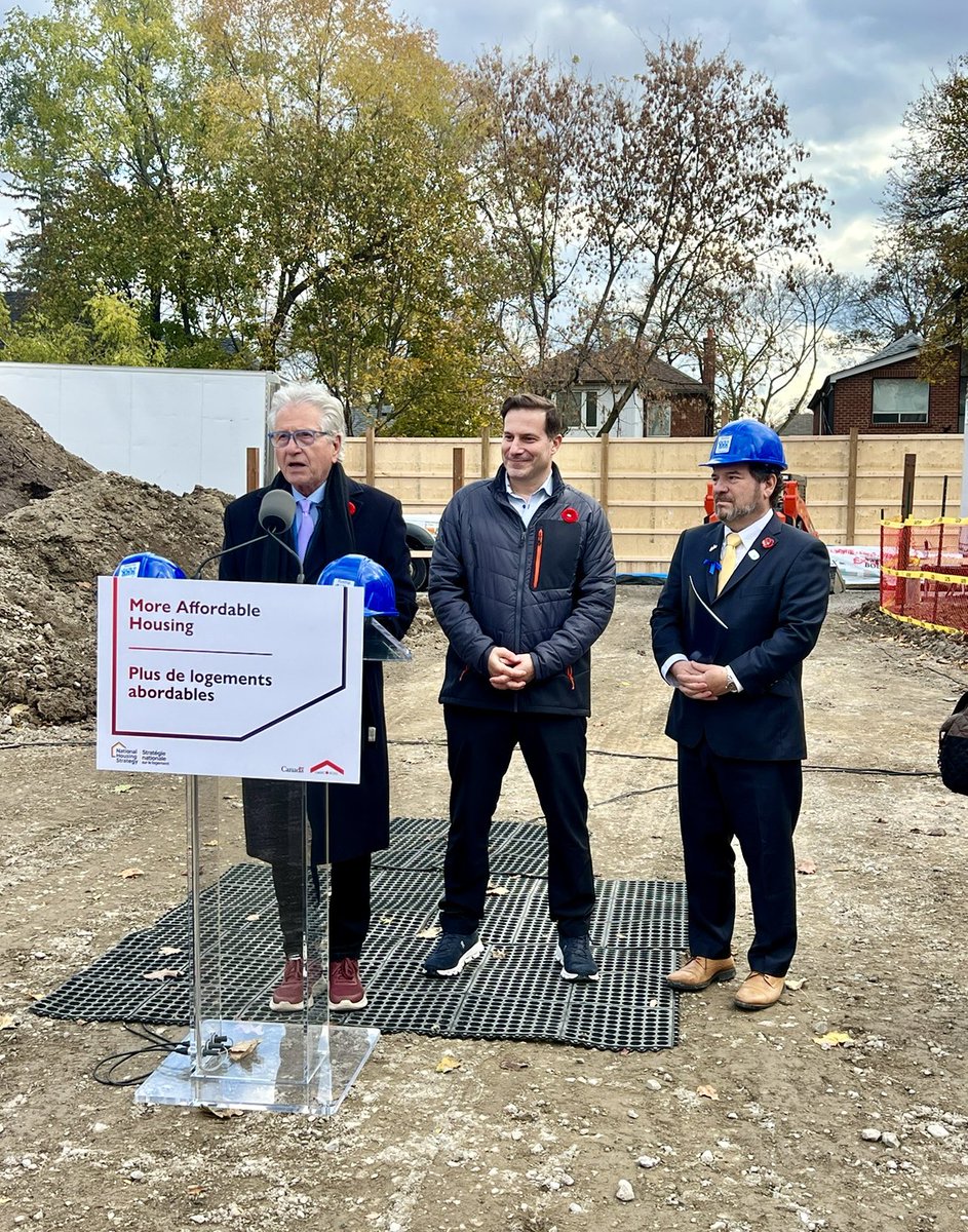 ReenaFoundation's tweet photo. Reena secures a $43.9 million grant! The Hon. @marcomendicino &amp; @cityoftoronto Deputy Mayor @MikeColleTo shared the news at Frankfort Family Reena Residence. Joined by @ReenaFoundation CEO @keshreport, Wendy Bellack Viner, Reena Board Chair, &amp; Jamie, a Reena Supported Individual. https://t.co/AyjtteFL2d
