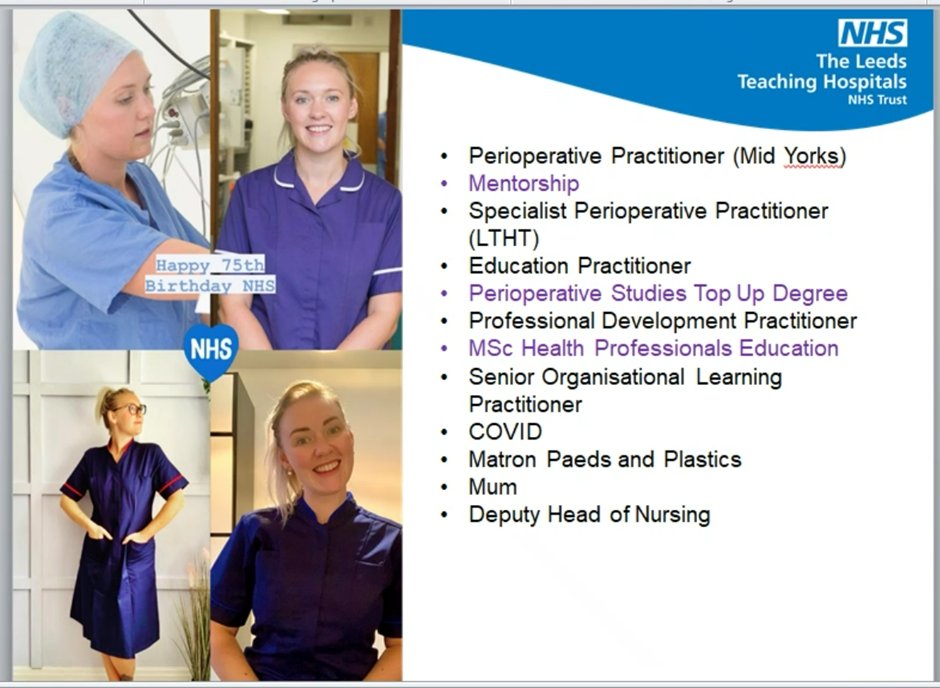JustineMusiime's tweet photo. The students got to listen to the incredible @Mrs_Faithwaite an ODP who is now Deputy Head of Nursing/ Profession at her Trust. Very inspirational!
Thanks @ODP_Jordan_M.
#LeadershipPlacement #StudentPlacement #VirtualPlacement https://t.co/n4U5yboyA2