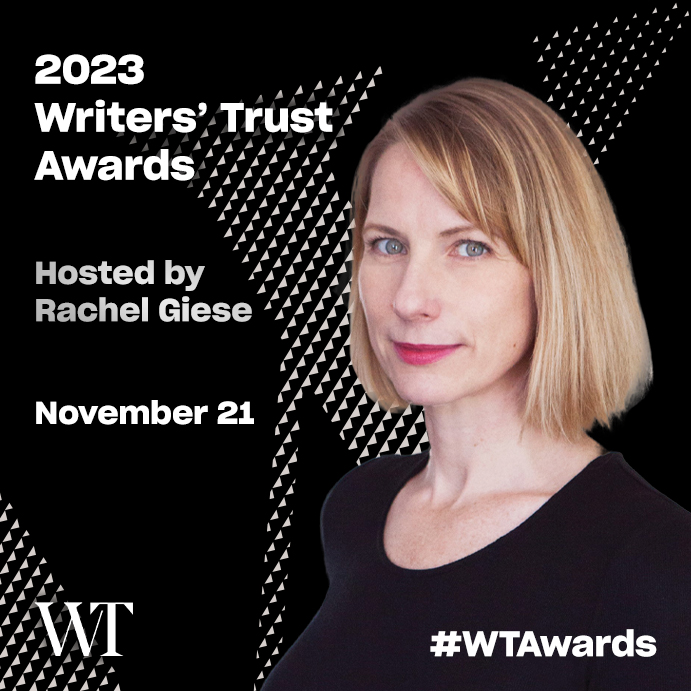 We’re excited to announce that the 2023 #WTAwards will be hosted by journalist, author, and @globeandmail editor @rachelagiese! The awards ceremony will be held @GlennGouldCBC on Nov 21. Visit writerstrust.com/WTAwards for event details and to RSVP. See you soon! #canlit