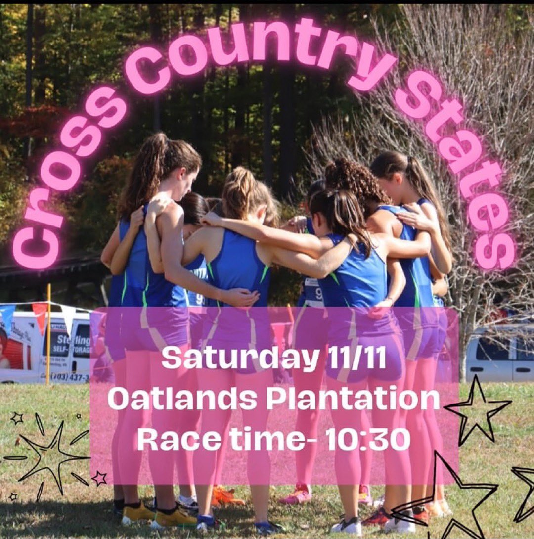 South Lakes Boosters Club, Inc. (@seahawkboosters) on Twitter photo ‼️ STATES UP NEXT for <a href="/southlakesxc/">South Lakes XC/T&F</a>
The girls team has worked all summer and fall and are ready to compete at the <a href="/VHSL_/">VHSL Athletics</a> Class 6 Cross Country State meet!💗💗💗#seahawkproud💚💙
🗓️ Sat Mov 11th
⏰ Race time 10:30AM 💙💚
#SLrising #seahawkstrong #SHEhawks ‼️ STATES UP NEXT for <a href="/southlakesxc/">South Lakes XC/T&F</a>
The girls team has worked all summer and fall and are ready to compete at the <a href="/VHSL_/">VHSL Athletics</a> Class 6 Cross Country State meet!💗💗💗#seahawkproud💚💙
🗓️ Sat Mov 11th
⏰ Race time 10:30AM 💙💚
#SLrising #seahawkstrong #SHEhawks
