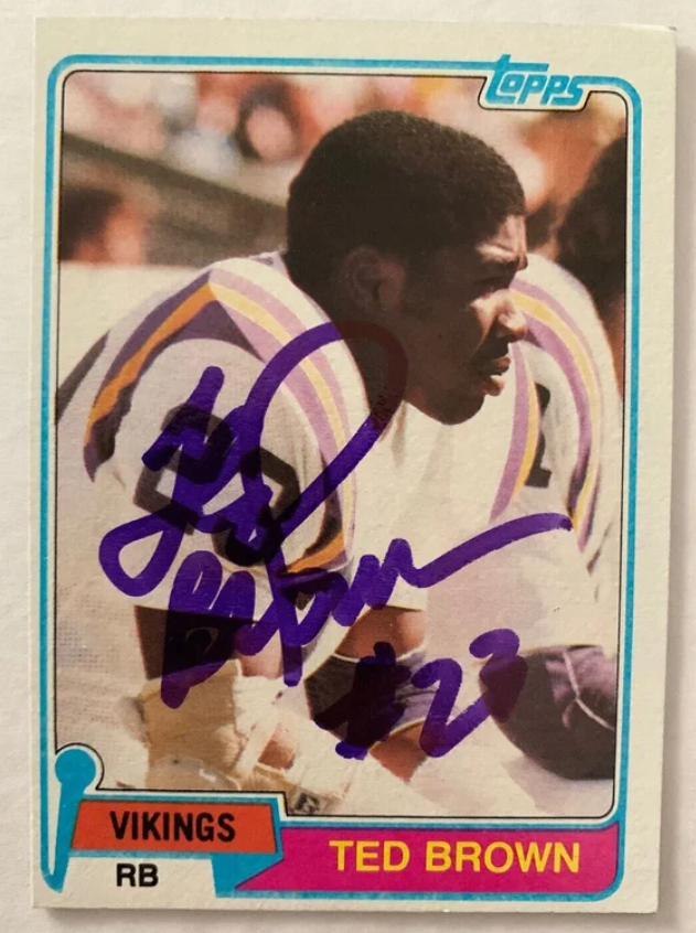 Giving away a free autographed football card!  Just need to retweet this post to enter!