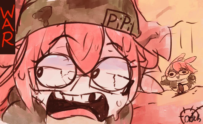 #MMOARTPG #rkgk Pippa, THIS IS WAR!!!! GIVE ME YOUR WAR FACE!!!!AAAHHHHHHHH 