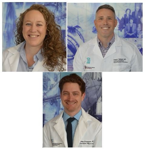 Spaulding PM&R Residency (@harvardsrh_pmr) on Twitter photo On this Veteran’s Day, we’d like to express our gratitude to our <a href="/SpauldingRehab/">Spaulding Rehab</a> Veteran residents and fellow:
Patricia Orme, MD, pediatric rehab fellow
JJ Jarnigan, MD, PGY-4
Gregory Galeazzi, MD, PGY-2 On this Veteran’s Day, we’d like to express our gratitude to our <a href="/SpauldingRehab/">Spaulding Rehab</a> Veteran residents and fellow:
Patricia Orme, MD, pediatric rehab fellow
JJ Jarnigan, MD, PGY-4
Gregory Galeazzi, MD, PGY-2