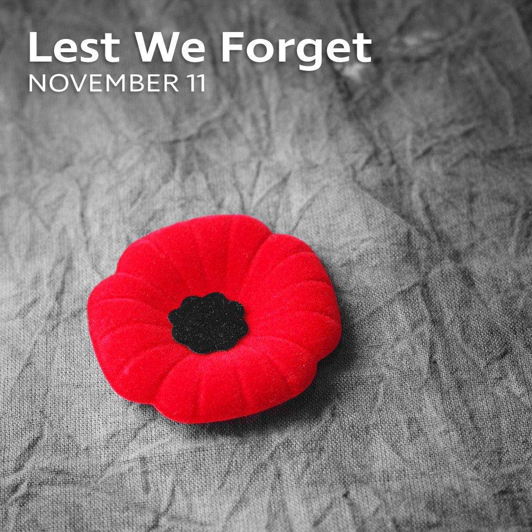 Today is Remembrance Day join us and take time to remember the few who sacrificed so much for the many. #remembranceday #lestweforget