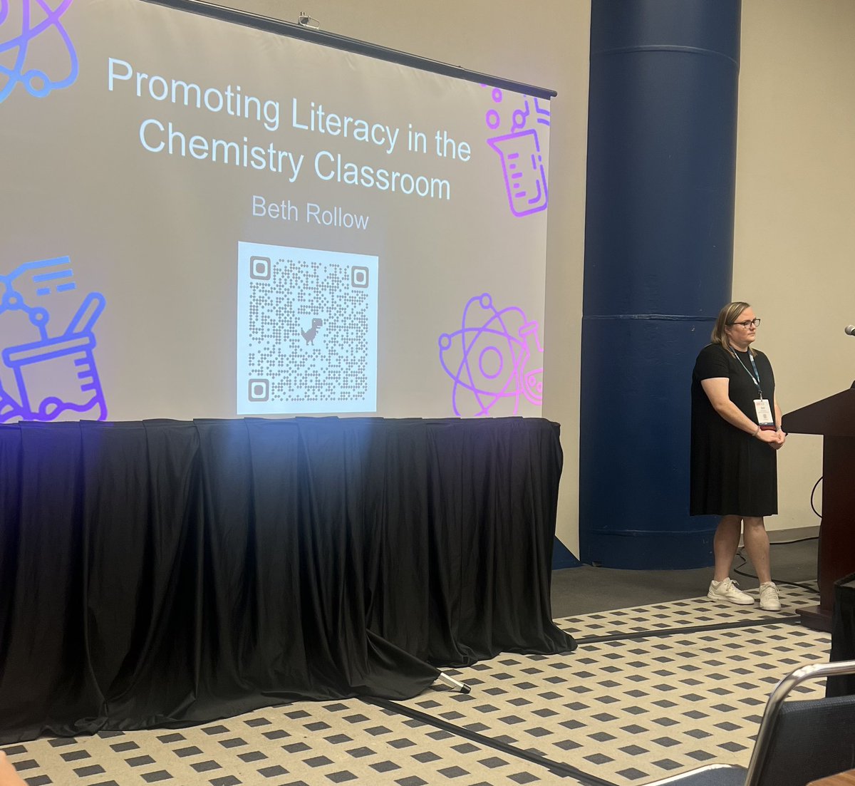 Great job by our very own Mrs. Rollow! She presented <a href="/TXScienceSTAT/">Science Teachers Association of Texas (STAT)</a> representing all the great things at North! #ThisIsNorth