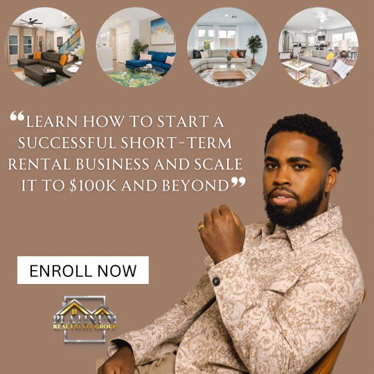 OWTspoken_'s tweet photo. Started this short term rental business about two years ago with 1 property I have now scaled to having 4 units across Houston. A small side hustle became a business grossing over $100,000 this year! 

I now teach a course to show YOU how YOU can do the same. 

Send me a DM❗️ https://t.co/XtLnCDKckr