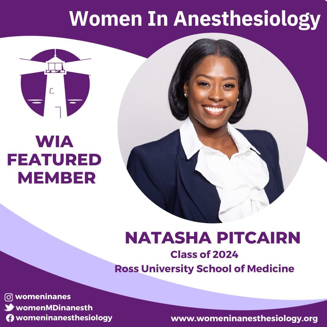 Future-Dr.@NatashaPitcairn is proud of getting top marks in her MS3 rotations and anes elective @ Jamaica Hospital Queens - including an 8 wk trauma rotation with q3 call! She has a food blog and has traveled to >30 countries. She'll be applying next ERAS cycle #MedStudentMonday