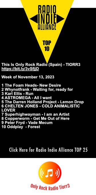 www.onlyrockradio.com (@only_rock_radio) on Twitter photo Top 10 onlyrockradio.com next week:
TIORR1 bit.ly/3HzqDH3
1pMad-Sword <a href="/pmadtheband/">pMad</a>
2XIII Doors-Lead The Way <a href="/XIIIDOORS/">XIII Doors</a>
3Astral Rock-I'm On Top Of My World <a href="/StephenAstral/">Stephen W. Foster 🎶 #Astral Rock 'Over The Edge'</a>
4Shards of Grey-Remake Myself
5Stealth-Sleep Paralysis <a href="/Stealthband1997/">Stealth</a>
6The Unknown Brothers Top 10 onlyrockradio.com next week:
TIORR1 bit.ly/3HzqDH3
1pMad-Sword <a href="/pmadtheband/">pMad</a>
2XIII Doors-Lead The Way <a href="/XIIIDOORS/">XIII Doors</a>
3Astral Rock-I'm On Top Of My World <a href="/StephenAstral/">Stephen W. Foster 🎶 #Astral Rock 'Over The Edge'</a>
4Shards of Grey-Remake Myself
5Stealth-Sleep Paralysis <a href="/Stealthband1997/">Stealth</a>
6The Unknown Brothers