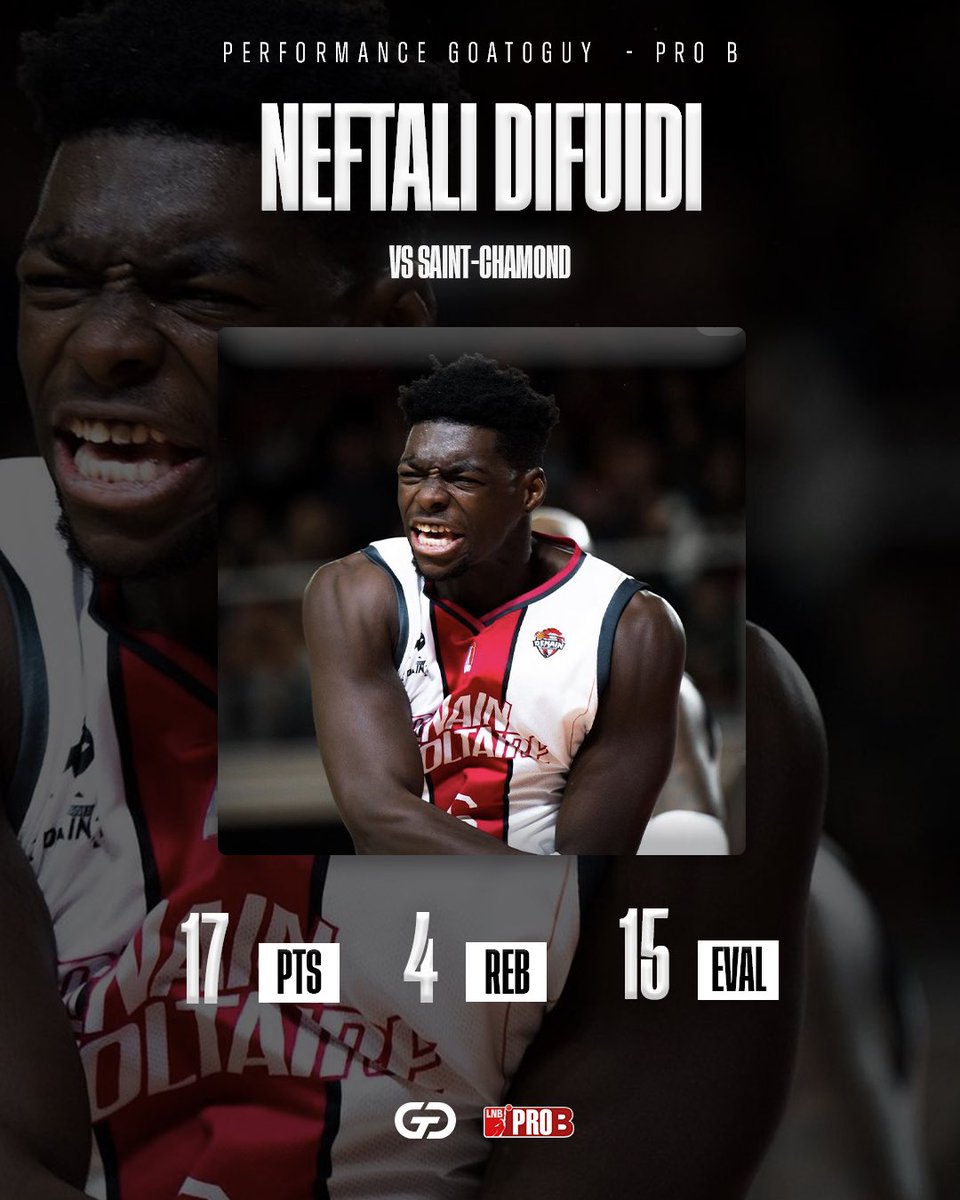 Gardez un œil sur Neftali 👀 

Malgré la défaite, l'arrière de Denain (2001) donne le ton pour la suite 🔥

📸 : <a href="/westcoo/">Dave Brown</a>