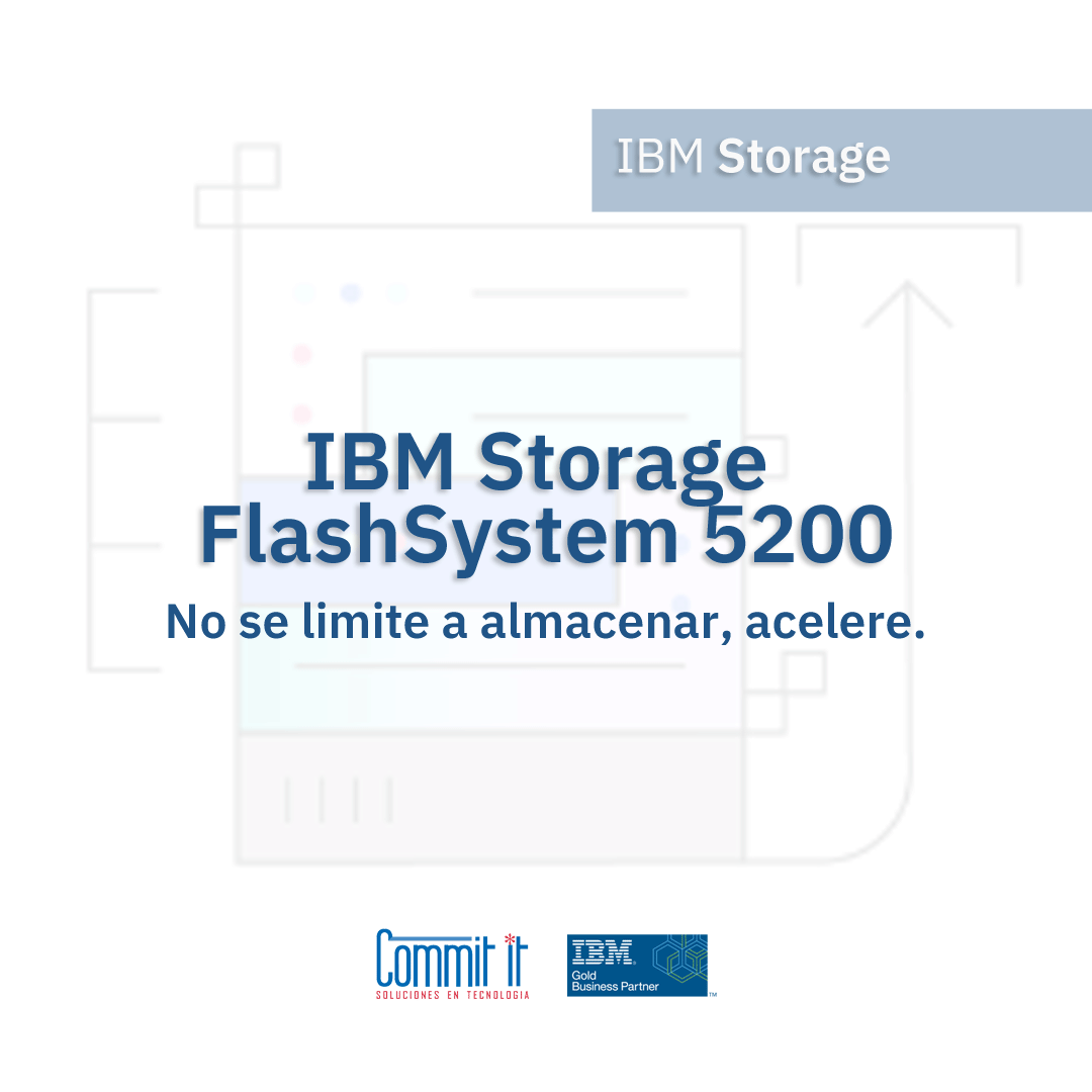 Commit_IT_Arg's tweet image. #IBMStorage #FlashSystem 5200: Solución híbrida all-in-1 perfecta para medianas y grandes empresas. Flash e IA la hacen la opción más potente y rentable del mercado. ¿Listo para conocer más? Visite commit-it.com.ar/blog  para explorar y descubrir más. 
#StorageSolution