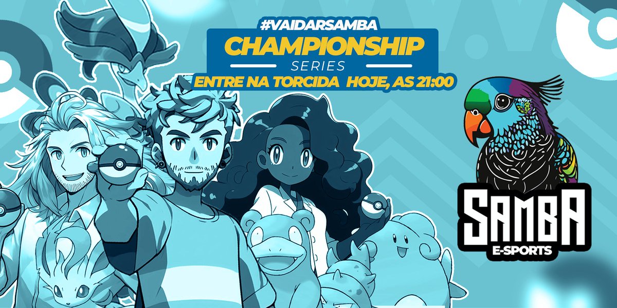 sambaesports's tweet photo. Hoje é dia de SAMBAR!

Vamos com tudo, com muito ritmo, sinergia e boas energias pra esse confronto!

Championship Series - @sambaesports  vs @NinjaInGam91923

Simbora que é ritmo de Samba!

#NãoDeixeoSambaMorrer https://t.co/S5ZcgFelBX