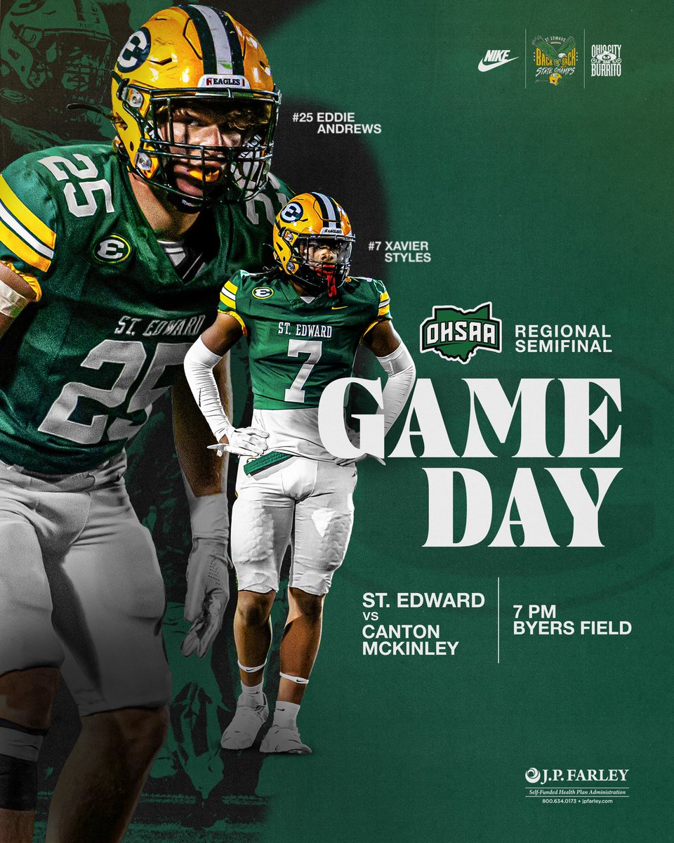 SEHS_FOOTBALL's tweet photo. ๐จWeek 13 - Game Day!
(OHSAA Reg. Semi-Finals)
@cantonMckFB v.
#23 @SEHS_FOOTBALL
๐ Byers Field
๐ Fri 11/10 โฐ 7pm
๐ https://t.co/BClrZfFwxT
๐ปl๐ฅ Spectrum News 1 Ohio or
https://t.co/lfc6iziqM9 ($9.99)
#Earn7 l #EdsUp๐ฆ
๐๐
(1 of 3) https://t.co/6PPuJblI1V