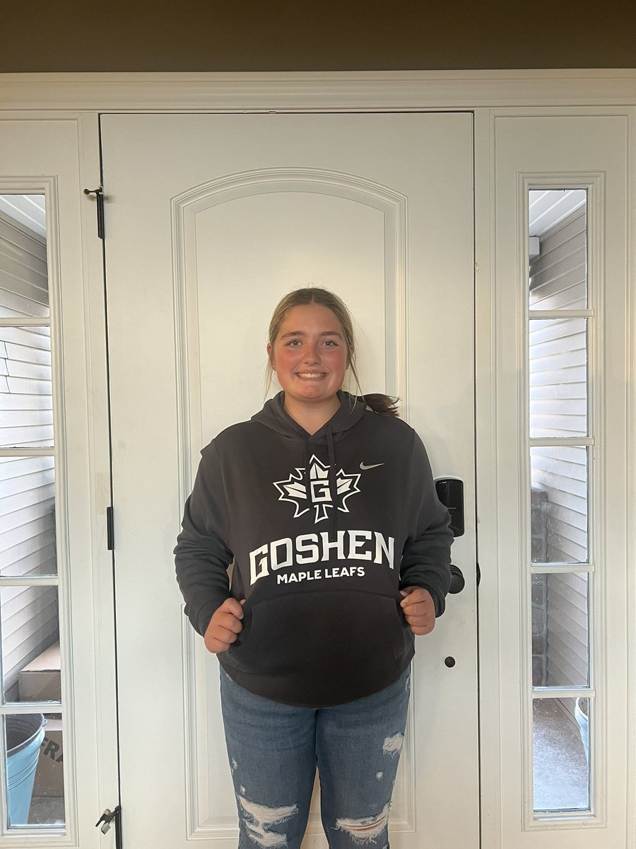 Thank you so much <a href="/GoshenCollege/">Goshen College</a> and <a href="/GC_MapleLeafs/">Goshen College Athletics</a> for an amazing visit! Loved campus and getting to get a real feel of college life as a student athlete! #GoLeafs 🍁