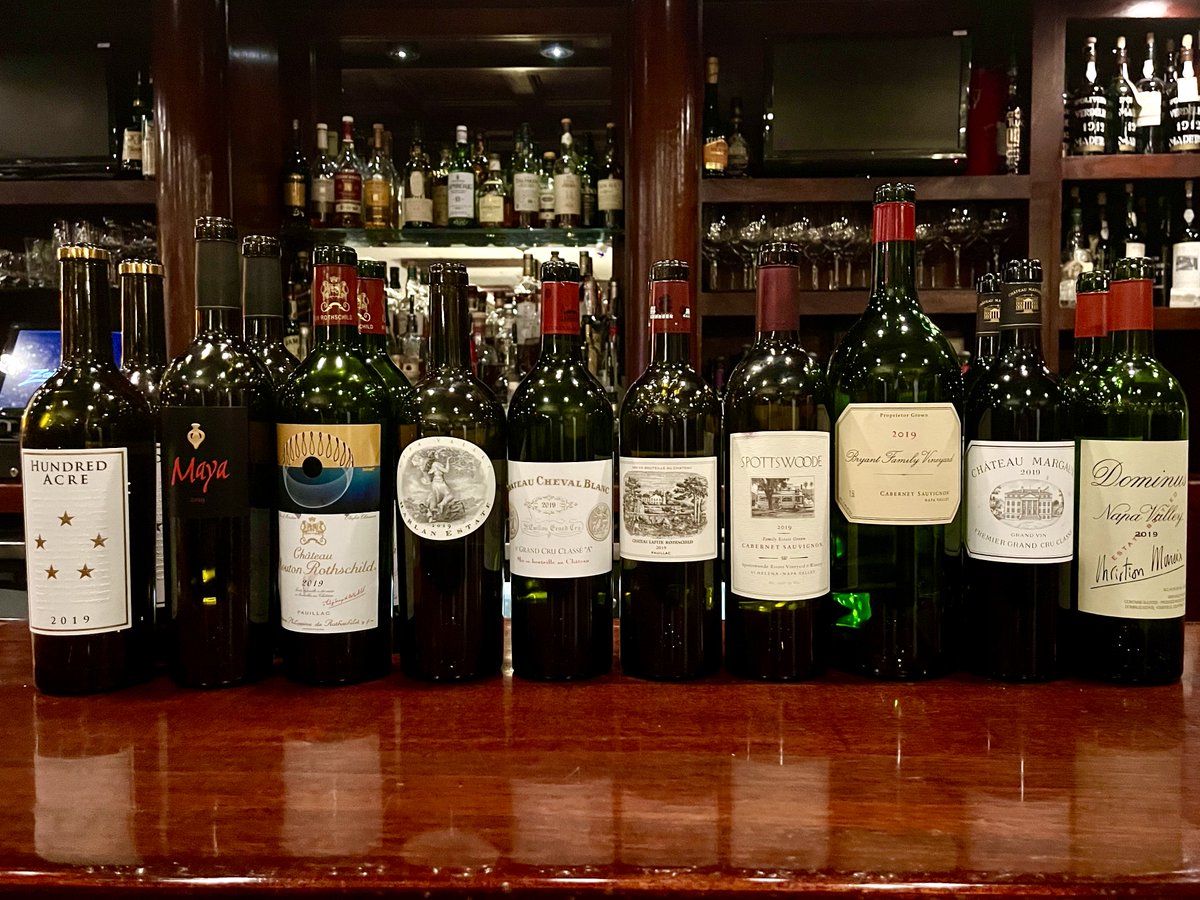 Conducted a masterclass in Virginia Beach today for the Chesapeake Bay Wine Classic Foundation, taking an equally great (&amp; unusually similar) vintage for Bordeaux &amp; Napa—2019—&amp; presenting 10 of my top picks. The takeaway: what a spectacular year 2019 is on both sides of the pond!