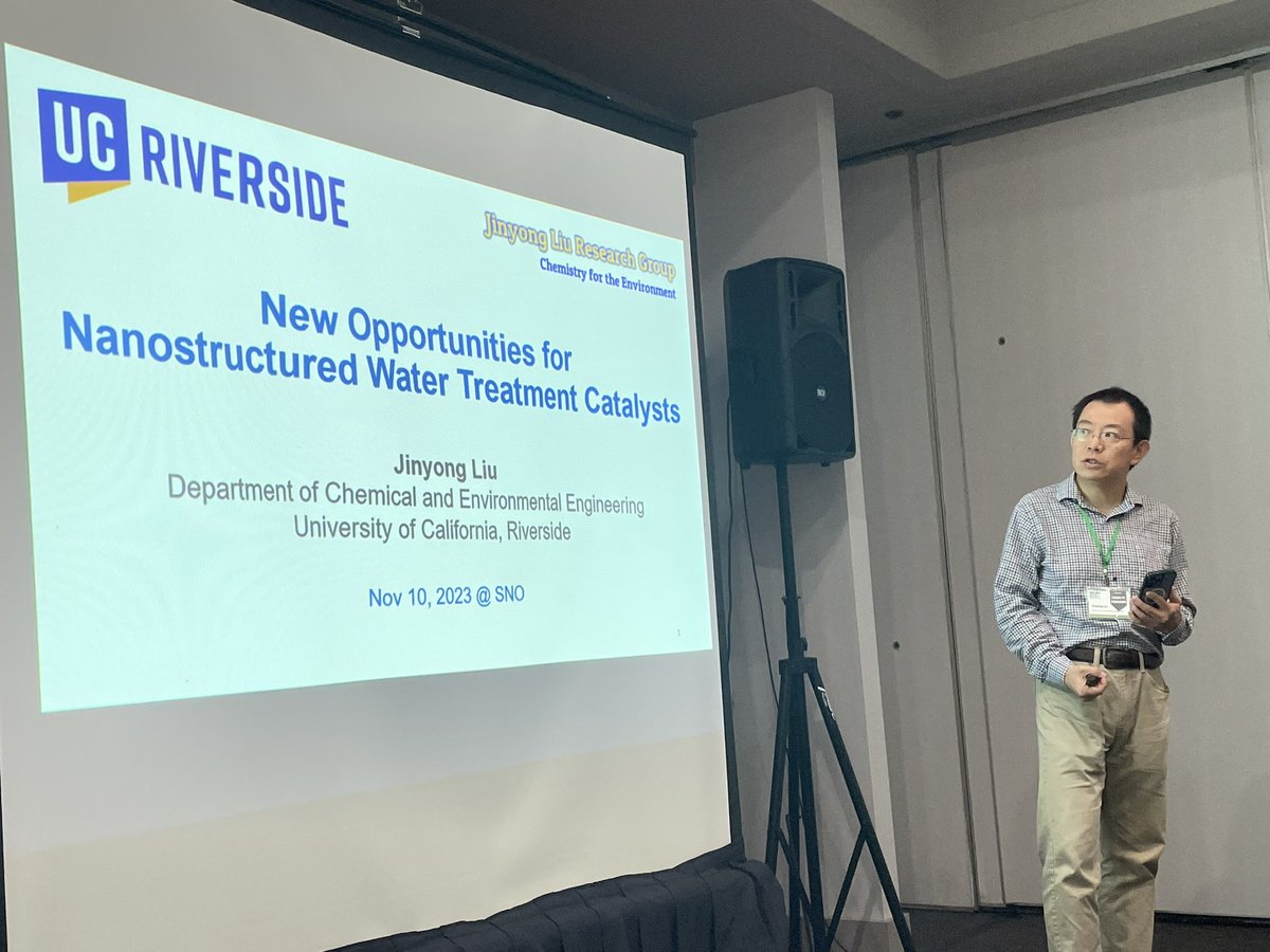 Great start of our session on ‘Nano for energy, water infrastructures, and environment’ by a super thought provoking Keynote speech by <a href="/jinyong_liu/">Jinyong Liu</a> !  <a href="/susnanotech/">Susnano</a>