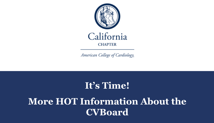 It's time for a board of our own! Top cardiovascular societies are joining forces to submit an application to the American Board of Medical Specialties requesting a creation of a new Board of Cardiovascular Medicine. Learn more here: cvboard.org