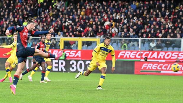 #Sassuolo and #Salernitana tie 2-2, while #Genoa continue its great season with a 1-0 win against #Verona