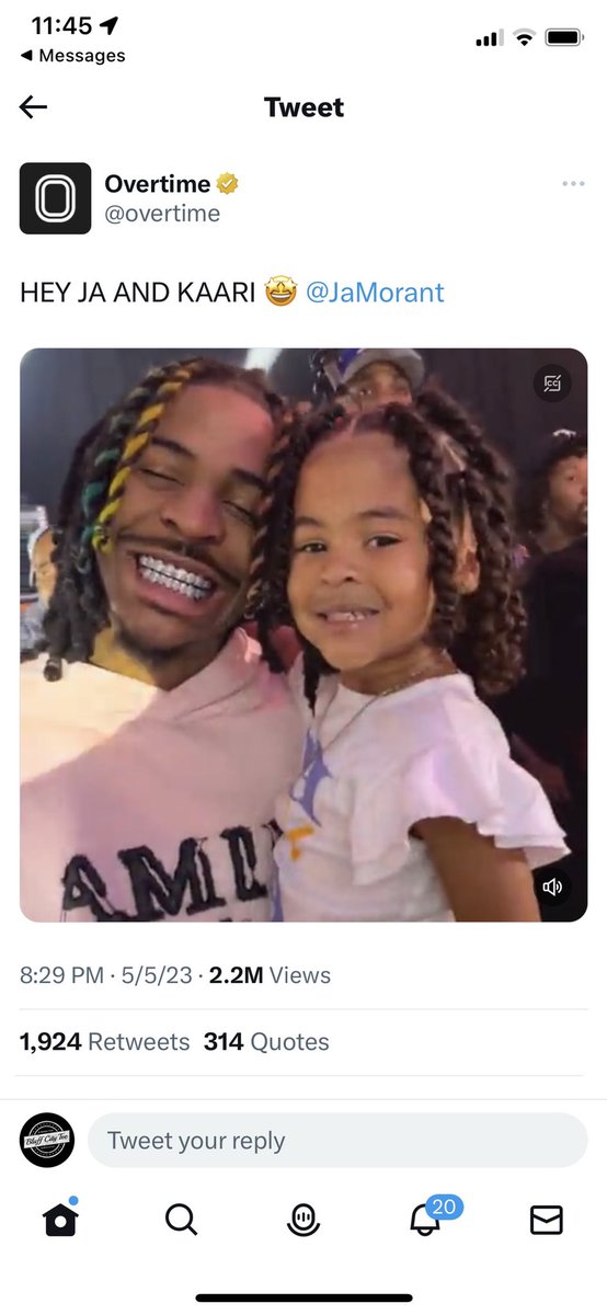 Have you purchased your little one an “Oh My Ja” Flutter Sleeve Tee? It doesn’t get cuter than this!!
.
.
@kkdixonn <a href="/JaMorant/">Ja Morant</a>