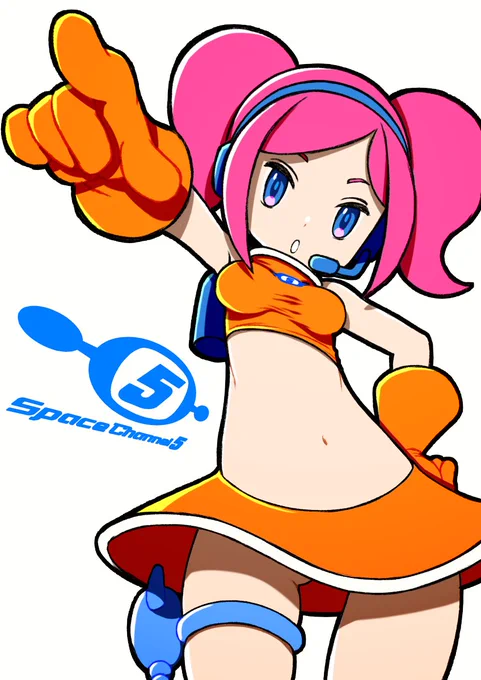 チャンネルは、そのままっ! #スペースチャンネル5 