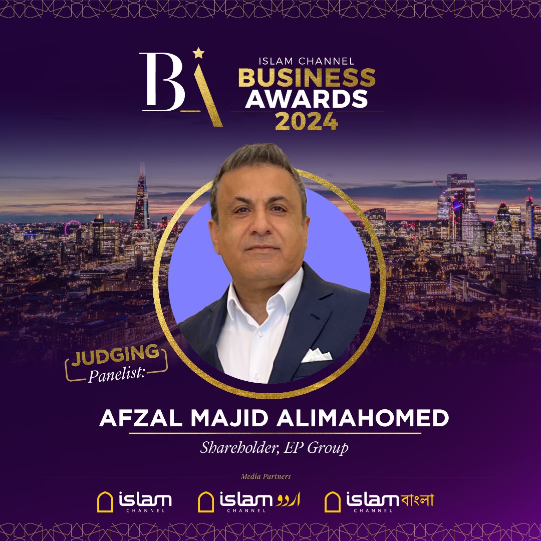Islamchannel's tweet photo. Birmingham-based packaging magnate Afzal Majid Alimahomed is among the esteemed judges of Islam Channel Business Awards 2024.

Nominations close on Monday, November 27.  

Nominate now: https://t.co/zt3RVPPORl.

#icba24 #business #businessawards #judgingpanel https://t.co/isGV3H7PHg