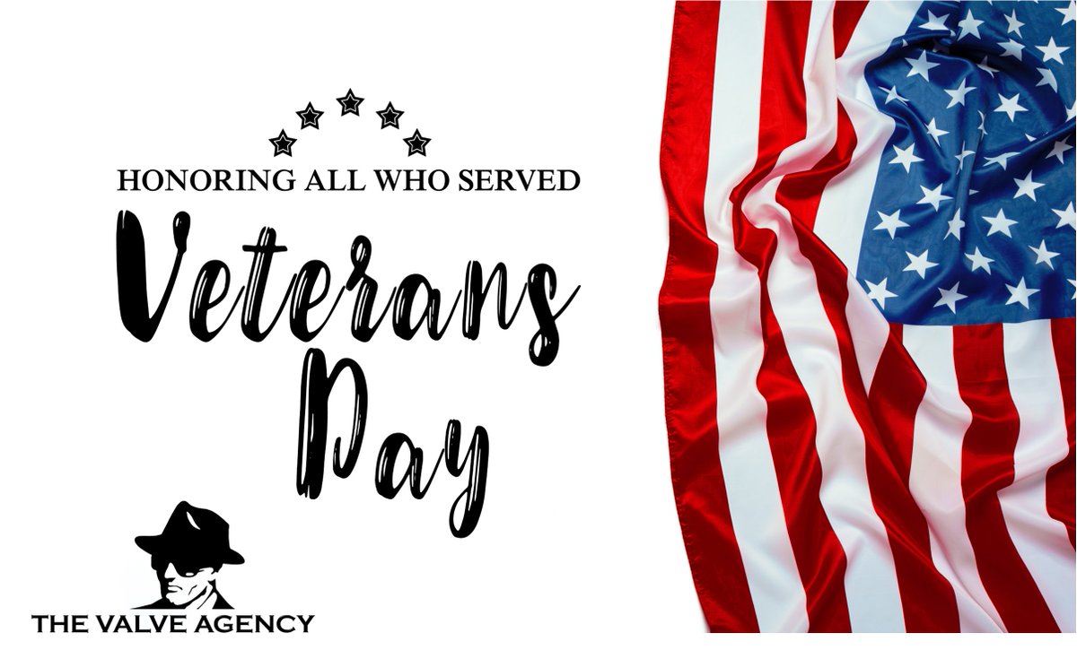 ValveAgency's tweet photo. Happy Veterans Day! https://t.co/1citqVxjX9