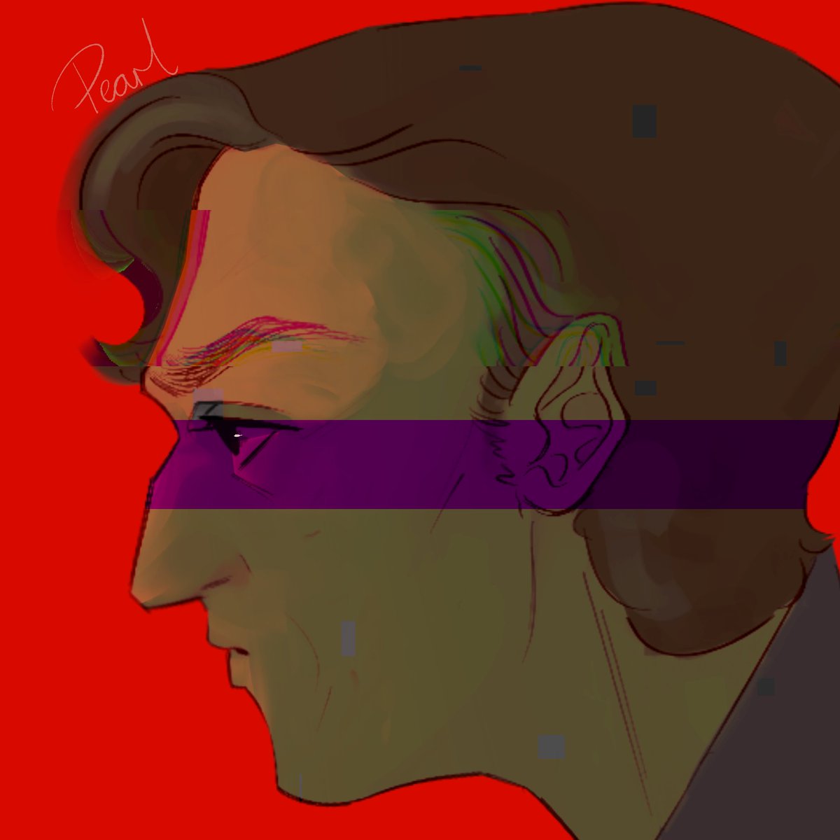 thesadiehour's tweet image. quick fritz smith painting woowoo 

#fnaf #fivenightsatfreddys #fritzsmith #williamafton