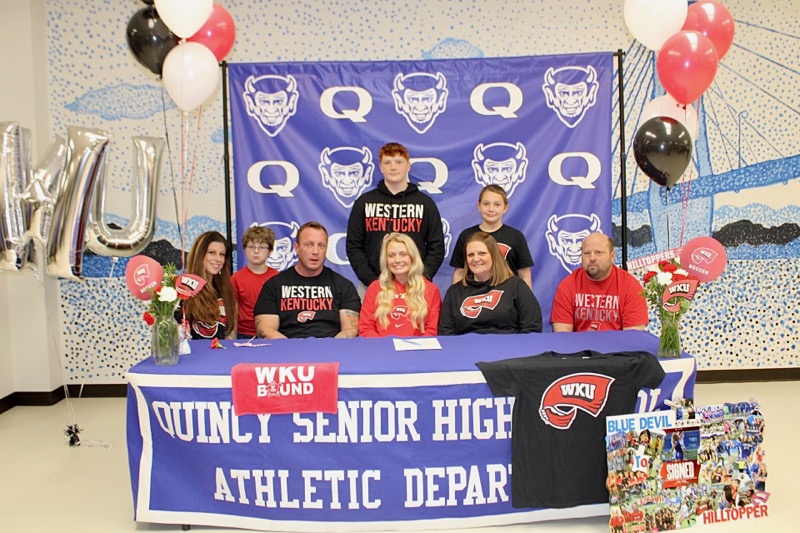 Congratulations to Rian Moore on her NLI signing to the Western Kentucky University Hilltoppers today!  We wish you nothing but the best in your next step!