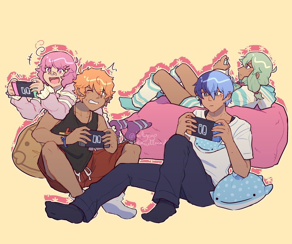 sleepover!! (☕️)
#prsk_FA