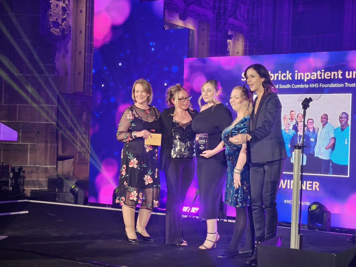 So proud of @TeamOrmskirk and all the hard work improving patient experience. Worthy winners #rcnawards @Lisasmi36616707 @AbiHiltonNHS @Bex2079 @paulwhite331 @MorettaRuss @WeAreLSCFT