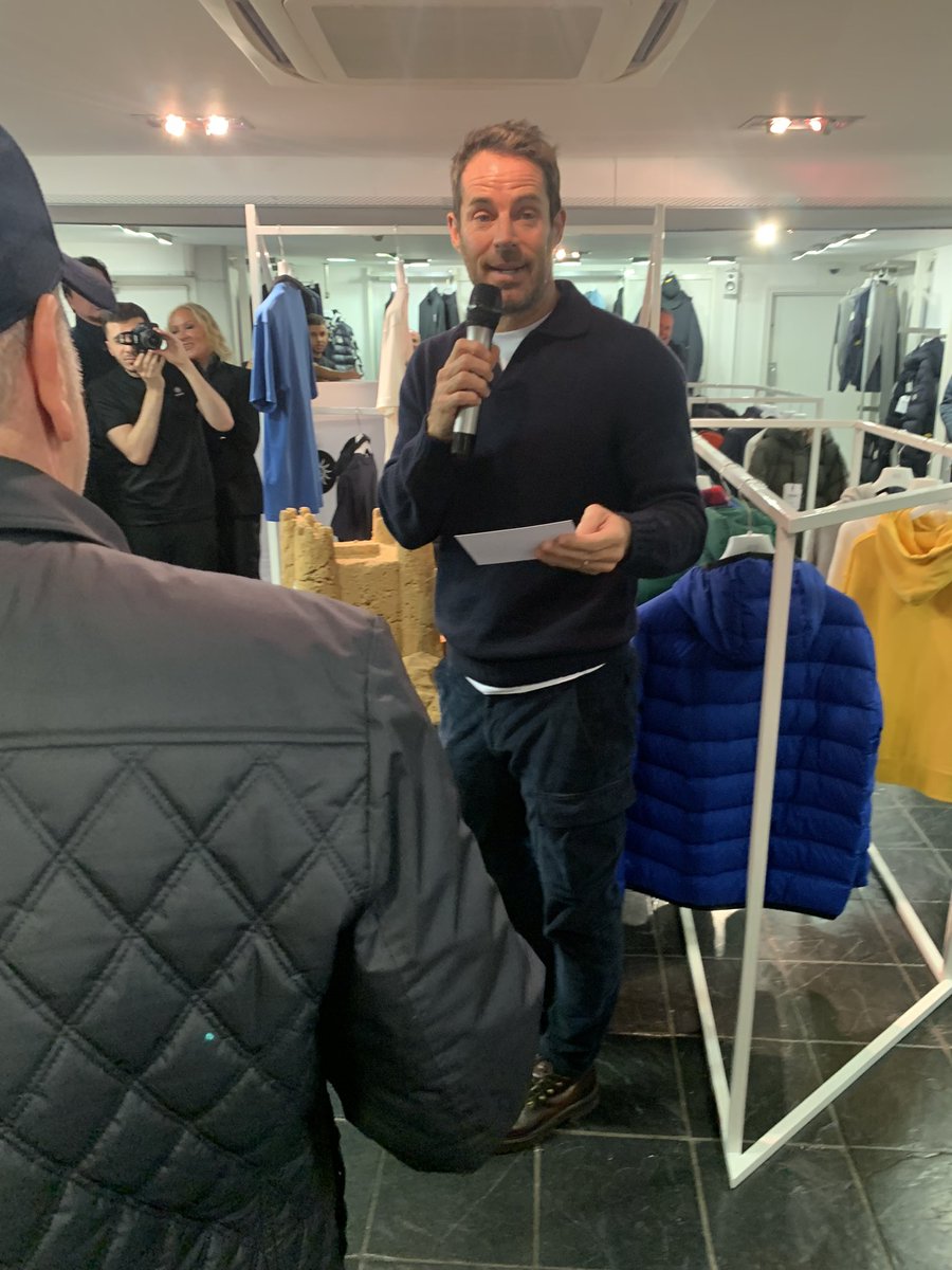 MURADstyling's tweet image. Fantastic launch night At #Michaelchell in Windsor for Jamie Redknapp’s launch of wonderful clothing brand called Sandbanks #sandbanksclothingcompany