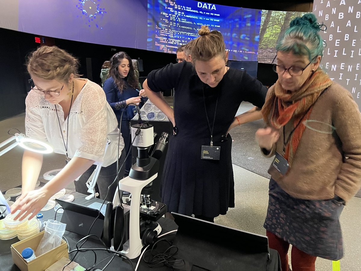 Préparation pour la #nuitchercheurs <a href="/EspacePourLaVie/">Espace pour la vie</a>