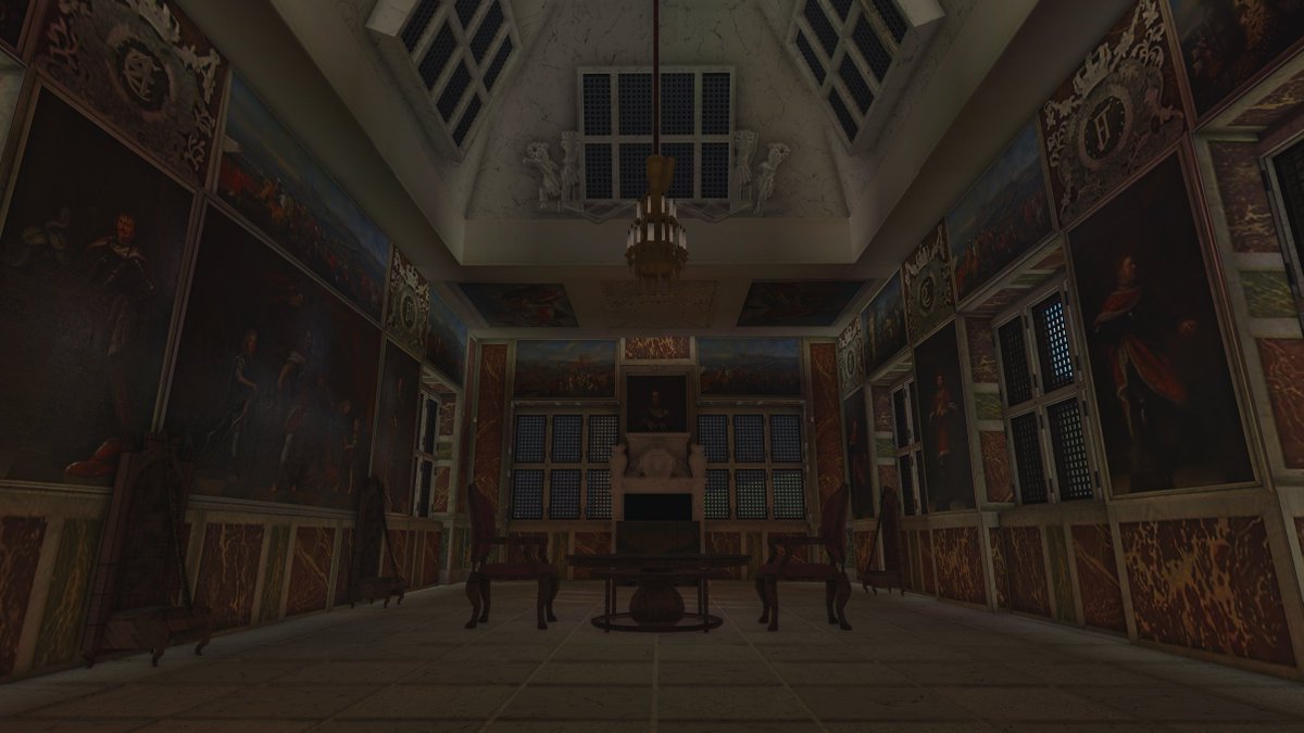 Audience Chamber! Built by Christian V of Denmark this was the place he would receive important diplomatic guests from all around Europe. This was really fun to build, on top of that I got to train interiors a bit which is great! More pics below ⬇️ #Bloxburgbuilds #bloxburg