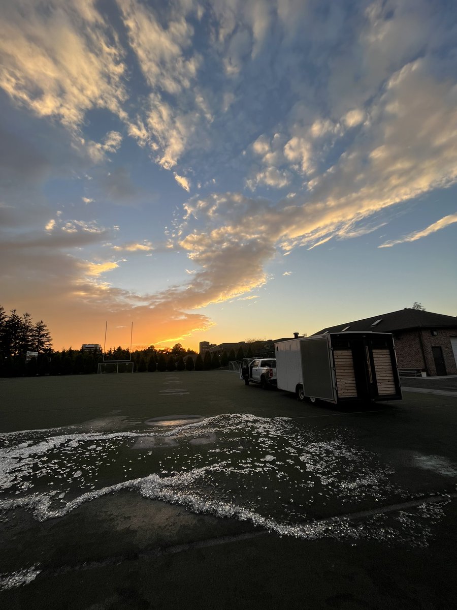 Remnants of a great day coaching breath, mental skills, and 🔥&amp;🧊 to an incredible group <a href="/HofstraWLAX/">Hofstra Women's Lacrosse</a> 🤘🏽