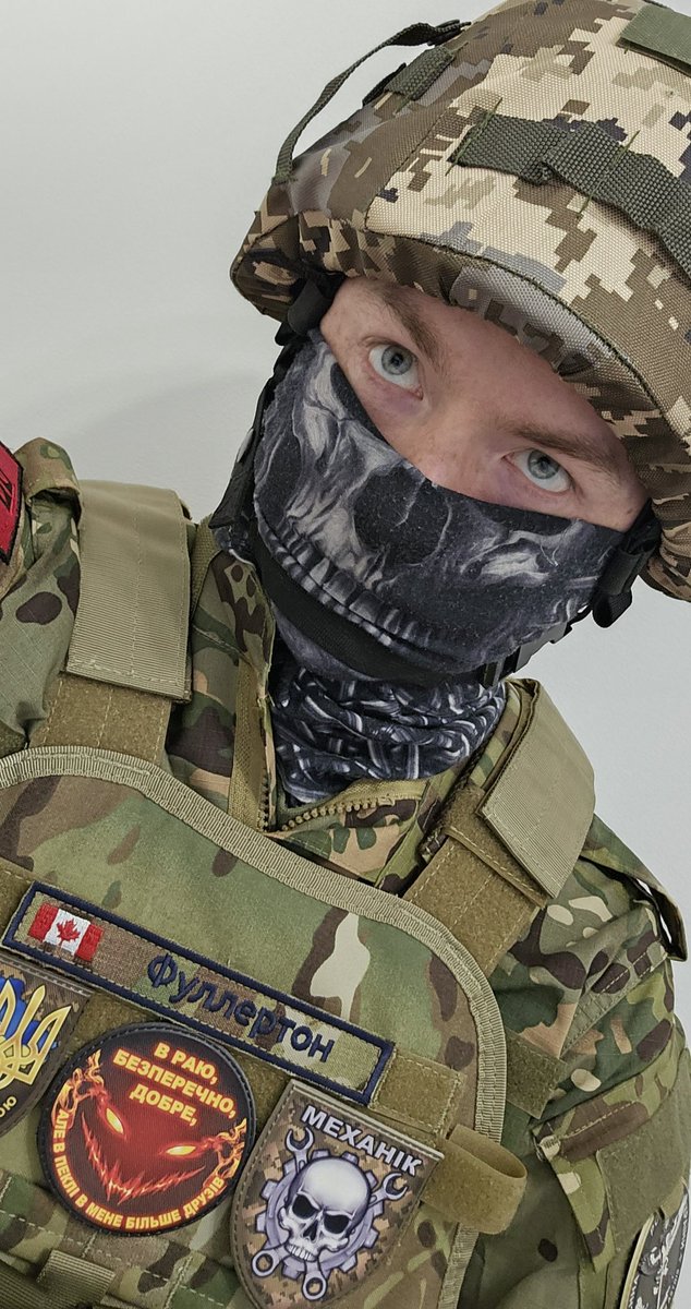 altitude604's tweet photo. It's Remembrance Day in Canada. This one hits harder as I serve w/ the ЗСУ against the forces of Facism &amp; Hate like my Grandfathers in WW2 &amp; my Dad in the Cold War. So take the 2min from your day to recognize their sacrifices for the peaceful lives you live today. Слава Украінї! https://t.co/HjhGJUX4Jp