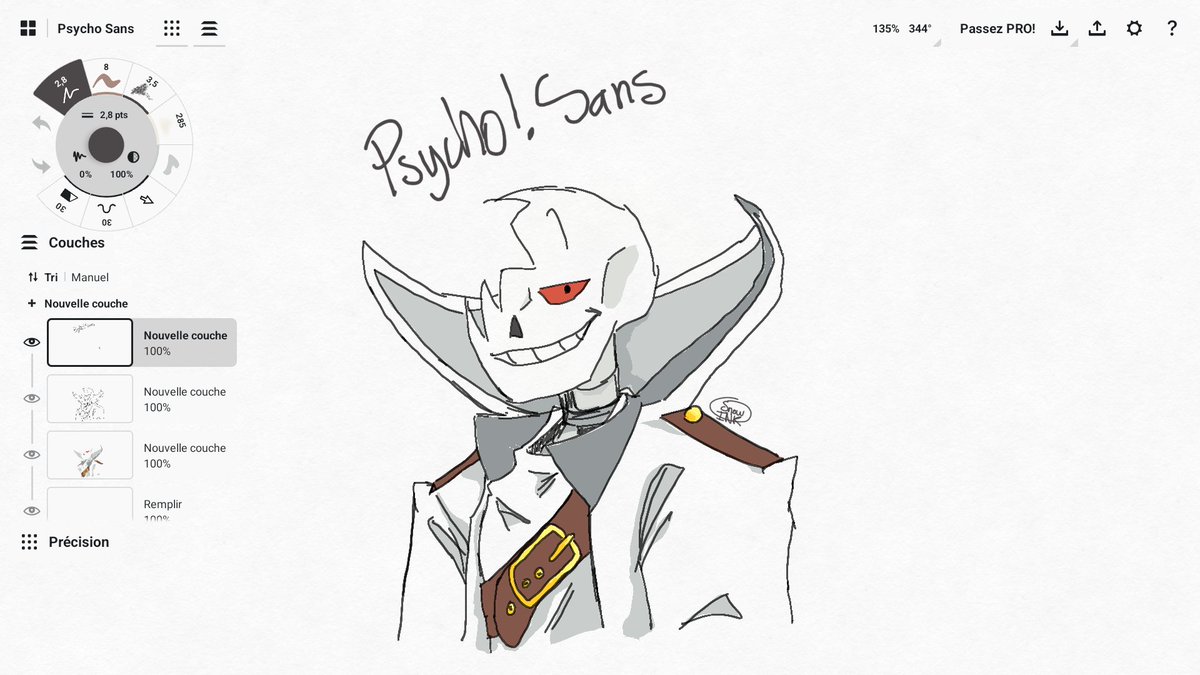 ADarkerWhite's tweet photo. He was on my to draw list so....here's a lil doodle <3

Psycho belongs to @LhPsycho
#PsychoDMTale #psychosans #undertale #undertaleAU #undertale_au #undertaleoriginal #originalcharacter #sans https://t.co/IlSJj9YDQB