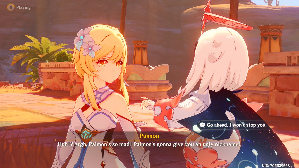 Kiteuuu's tweet photo. Also this made me laugh 🤣 I love Paimons and Alhaithams rivarly 😂 There's just something super funny about it!
(Screenshots from earlier as I can't play till tomorrow evening! 🫶)
#genshintwt #althaitham https://t.co/NcfImCPhAh