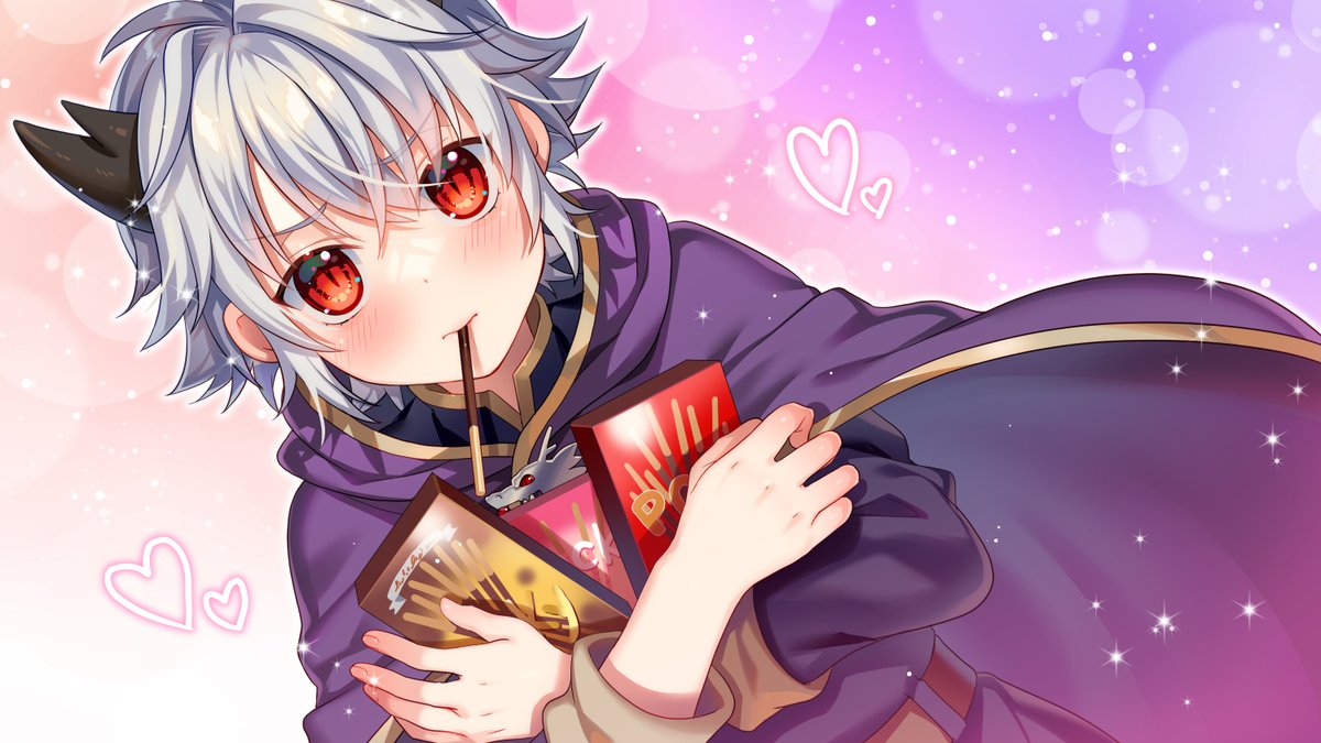 Kairi_Vt01's tweet photo. みんな～！見てみて～！
今回も偉大なる母(@ginziro525 )ぎんじろさんに素敵なイラストもらったよ！！

...たまにはもっとみんなに構ってほしいなって...!!
一番じゃなくていいから時折思い出してもらえるような存在になれたらな...？
#ポッキーの日2023 
#ポッキーの日 https://t.co/qTCuslOgRX