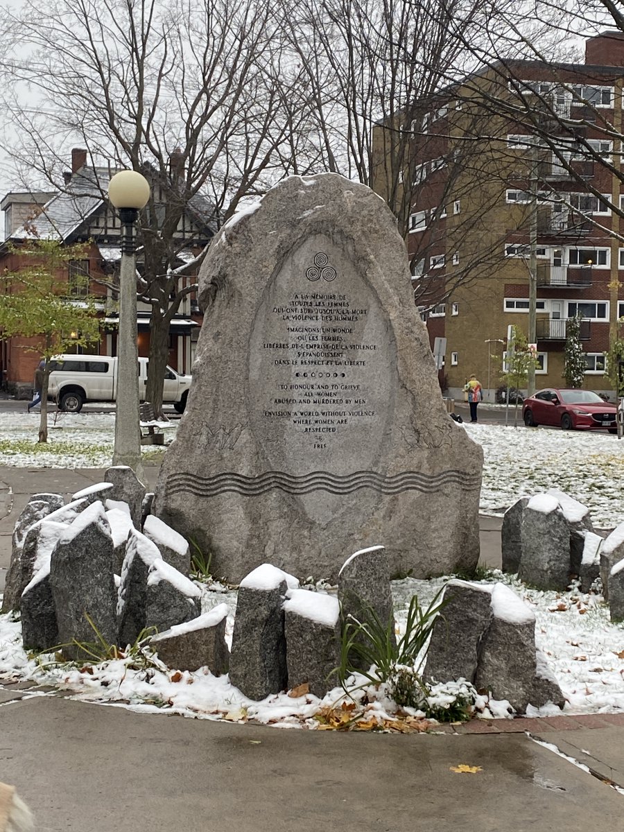 "Stop walking on egg shells. Make some noise", said Erin Lee, of the Lanark County Interval House and Community Support, recipient of the <a href="/UnitedWayEO/">United Way East Ontario</a> Community Builder of the Year Awards.
Silence will lead to more names on this monument in Minto Park.