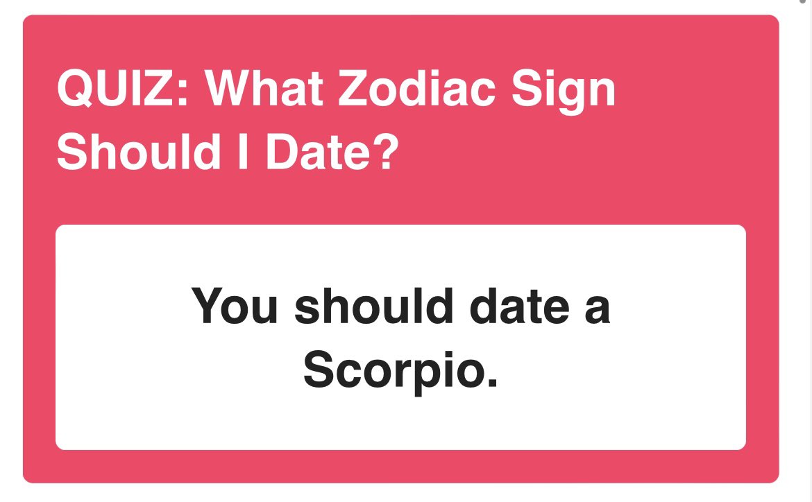 Idk what this means, did I pass the test? Im a Leo but my local pet shop doesn’t sell scorpions so idk what to do now