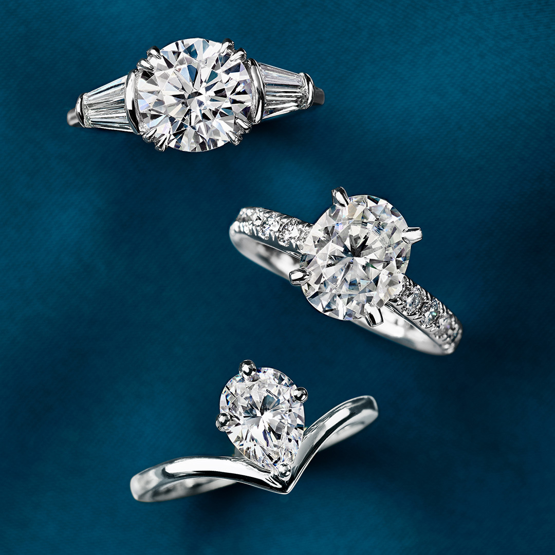 Blue nile 5 stone ring deals