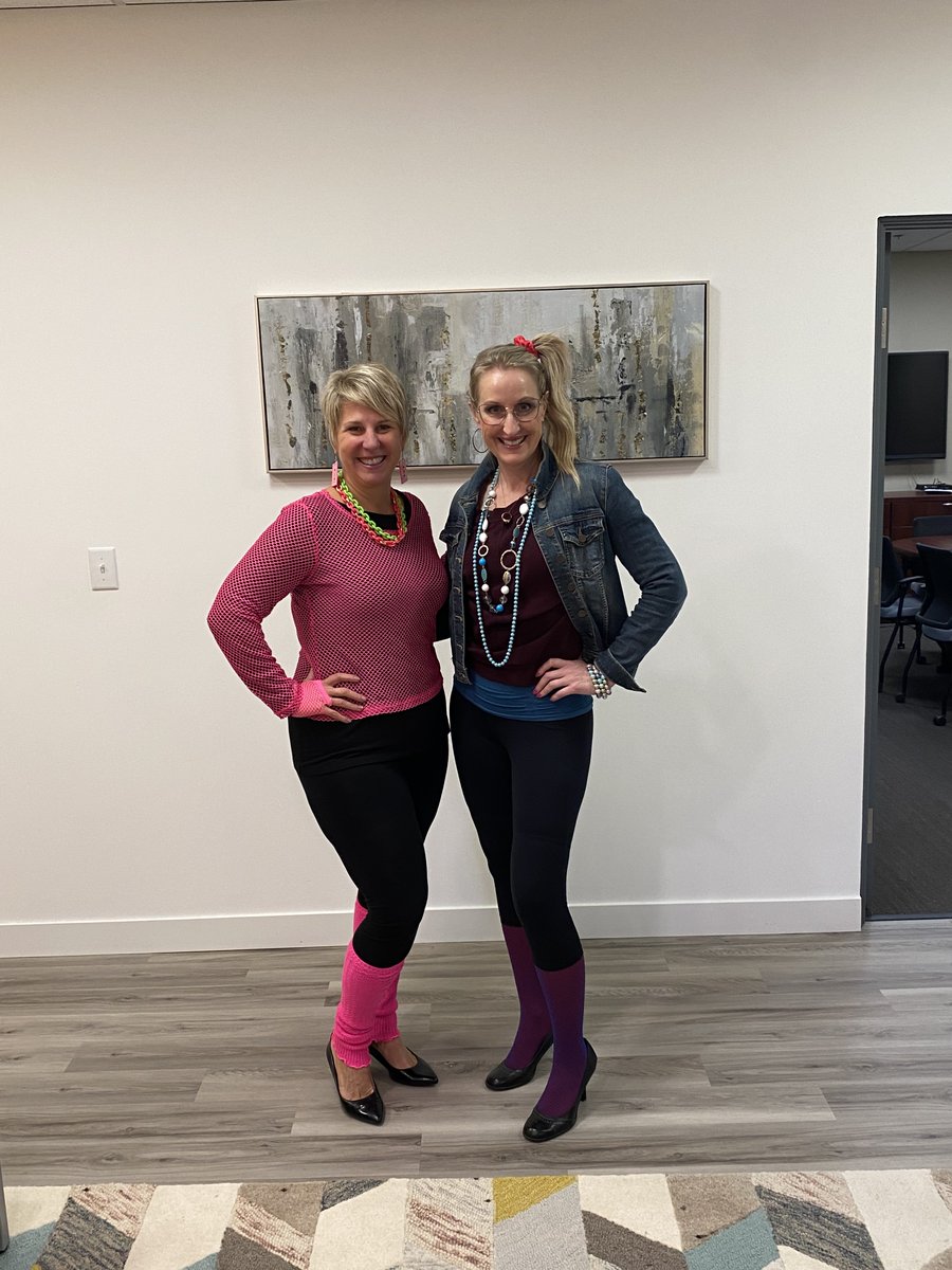 pscmichigan's tweet photo. PSC's spirit week: Twin Day, Decade Day, PSC colors, wear your school colors. Regardless of what we’re wearing, we’re always channeling our team spirit into our work for meaningful impact! #SpiritWeek #bonding #Consultants https://t.co/ahHpFEB1ar