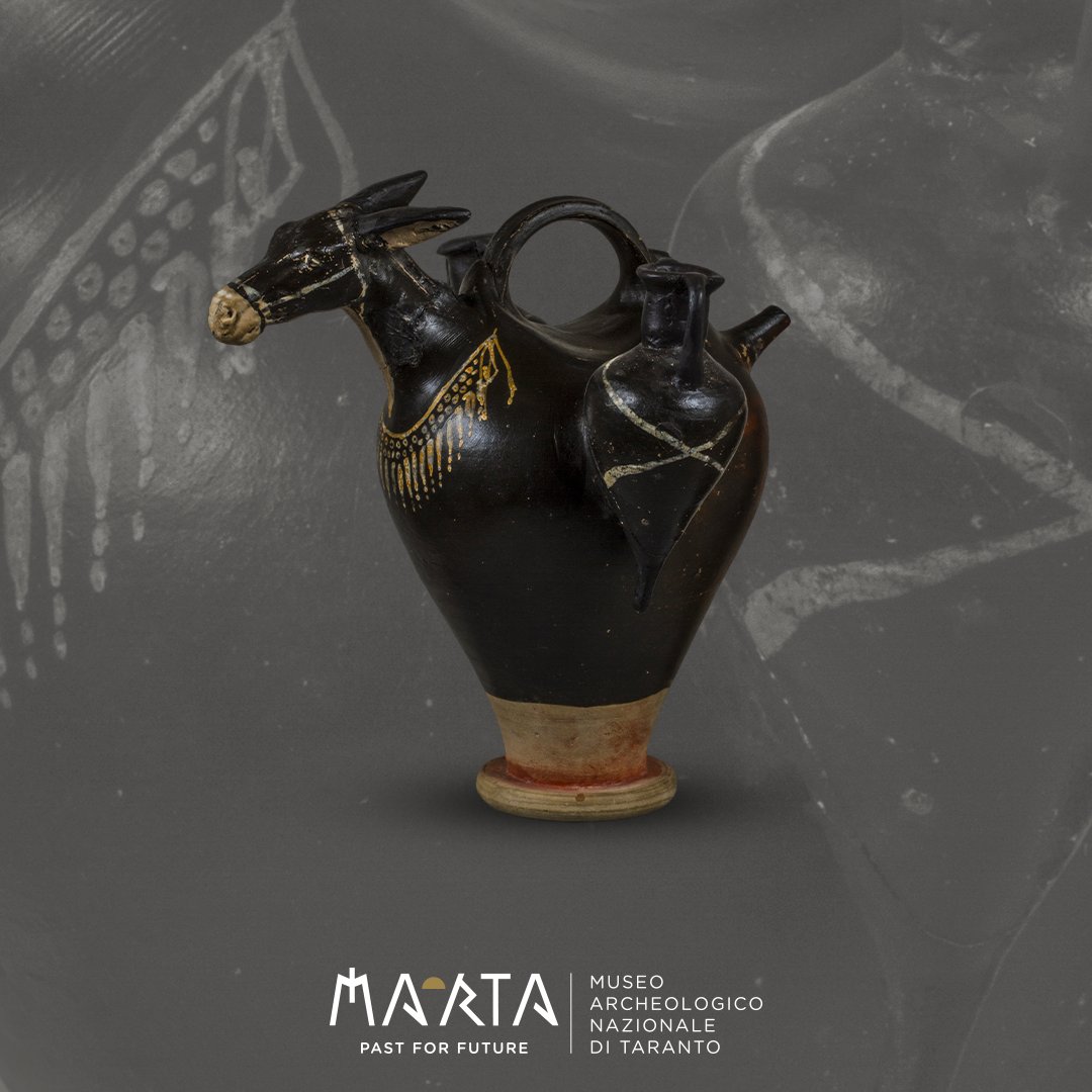 🏺 I reperti del MArTA
Askos plastico sovraddipinto databile al III sec. a.C.
👉🏻 bit.ly/biglietti-marta