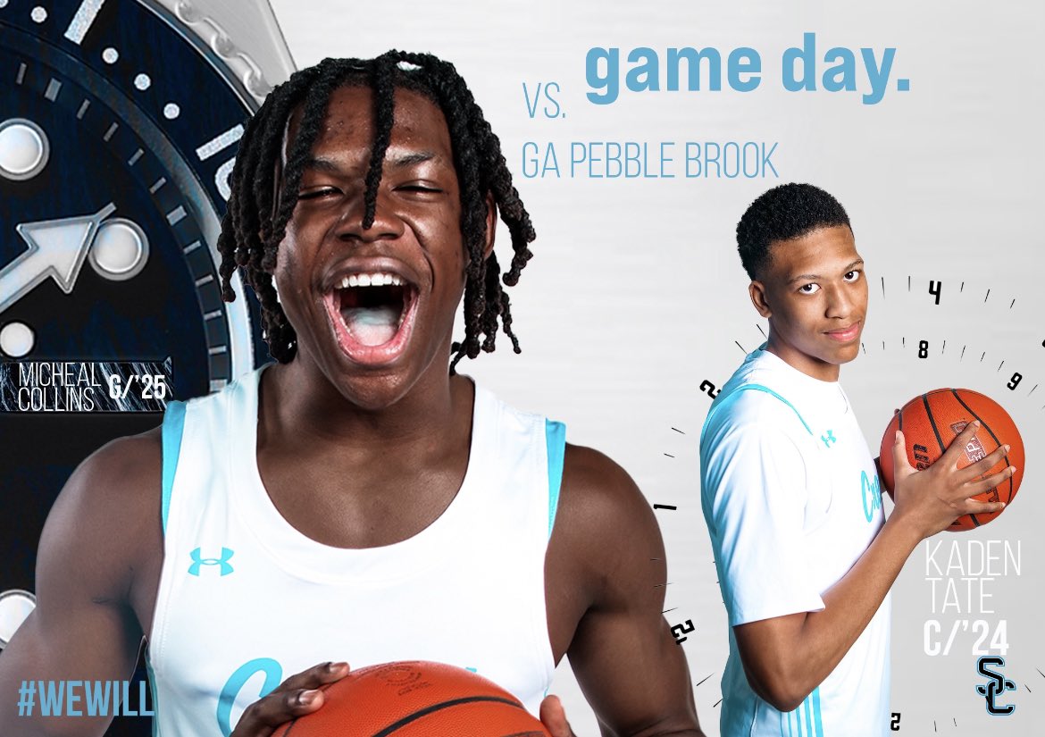 GO Time! #SeasonOpener @RcsSports 📍 M. O. Campbell Center 🆚 Pebble Brook, GA ⏱️ 8:30pm 🎟️RcsSports.com #WeWill | #OnePossessionAtATime