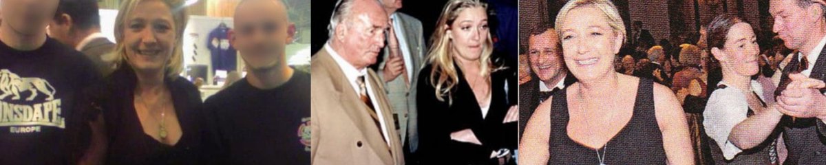nRenardPaname's tweet photo. -Marine Le Pen prend la pose avec des militants néo-nazis
-Marine Le Pen prend la pose avec un ancien Waffen-SS
-Marine Le Pen prend la pose avec des nostalgiques du IIIe Reich à Vienne
.......
-Marine Le Pen participe à la #marchecontrelantisemistisme... https://t.co/ycXcD6D8NS