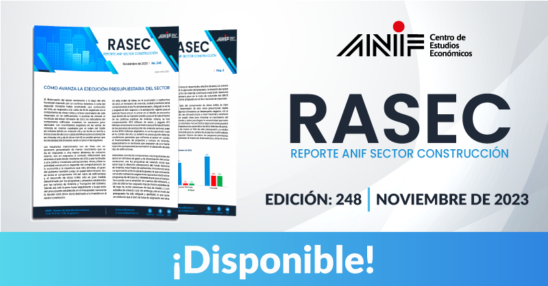 ANIFCO's tweet photo. #RASEC | La ejecución presupuestal de las carteras con incidencia en el sector constructor cobran especial importancia ante el deterioro progresivo de los principales indicadores del sector. En #ANIF analizamos los avances en esta materia.

Abrimos 🧵 https://t.co/UwzDJ5P8wv