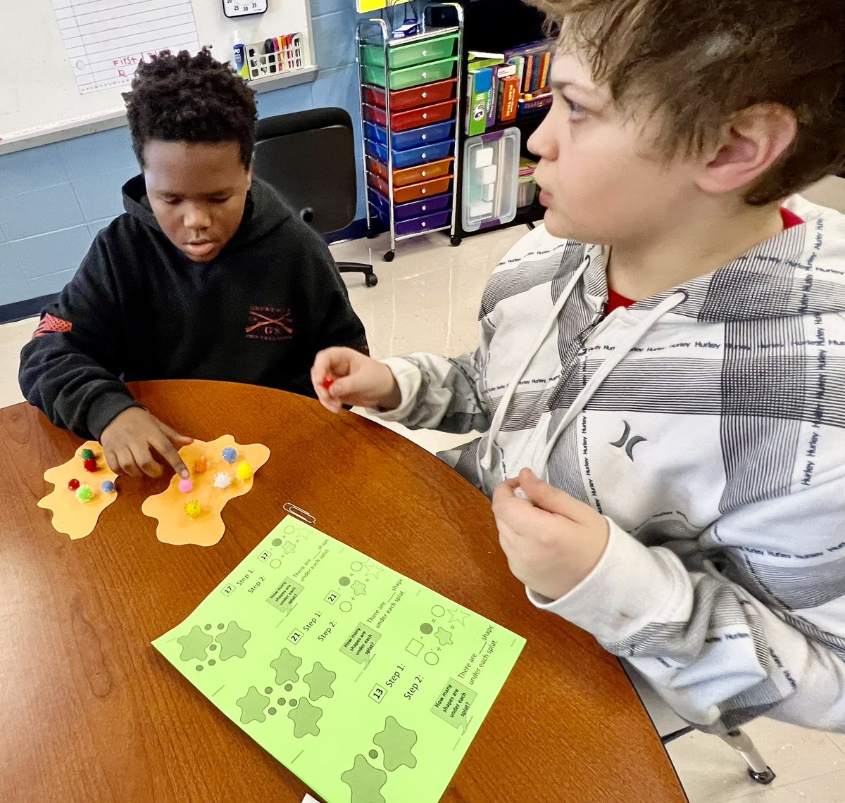 It was a great morning <a href="/RadcliffElem/">RadcliffPatriots</a> exploring &amp; discussing math so students can extend their mathematical understanding. 👫🏽 #HCSBetterTogether #Math #GRRECKY #FoundationalNumeracy